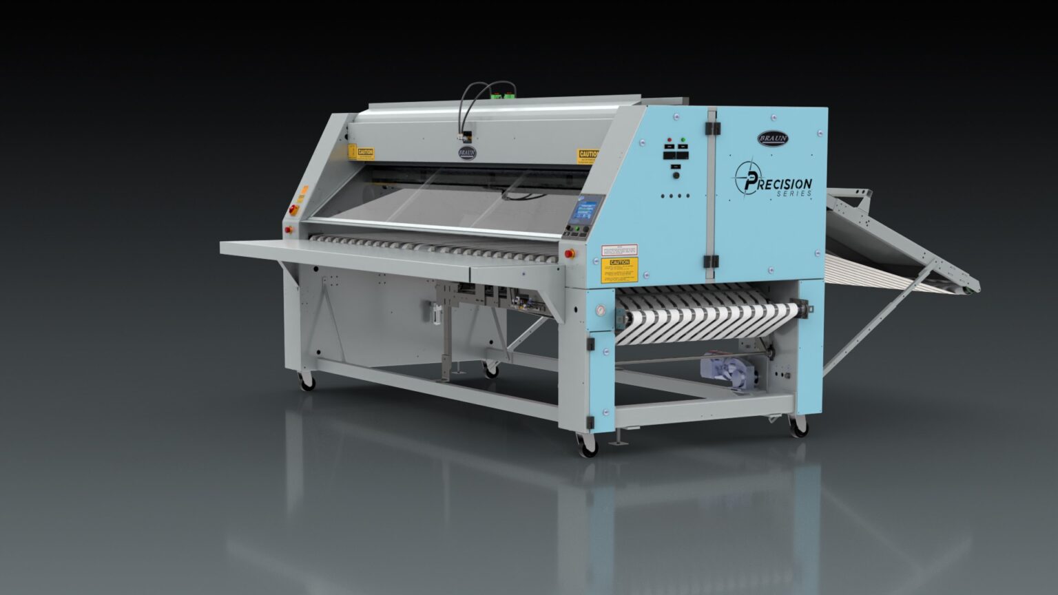 Cross Folder Machine Precision Series® Folder/Cross-Folder - G.A. Braun, Inc.